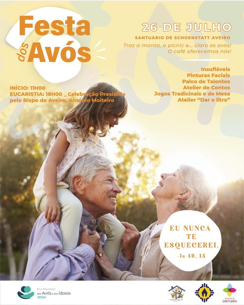 Dia Mundial dos Avós e dos Idosos – 26 julho Dia Mundial dos Avós e dos Idosos – 26 julho