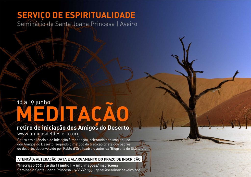 MEDITAÇÃO | RETIRO DE INICIAÇÃO DOS AMIGOS DO DESERTO