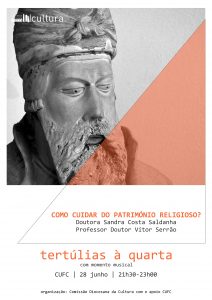Tertúlia «como cuidar do património?» @ Centro Universitário Fé e Cultura (CUFC) | Aveiro | Portugal