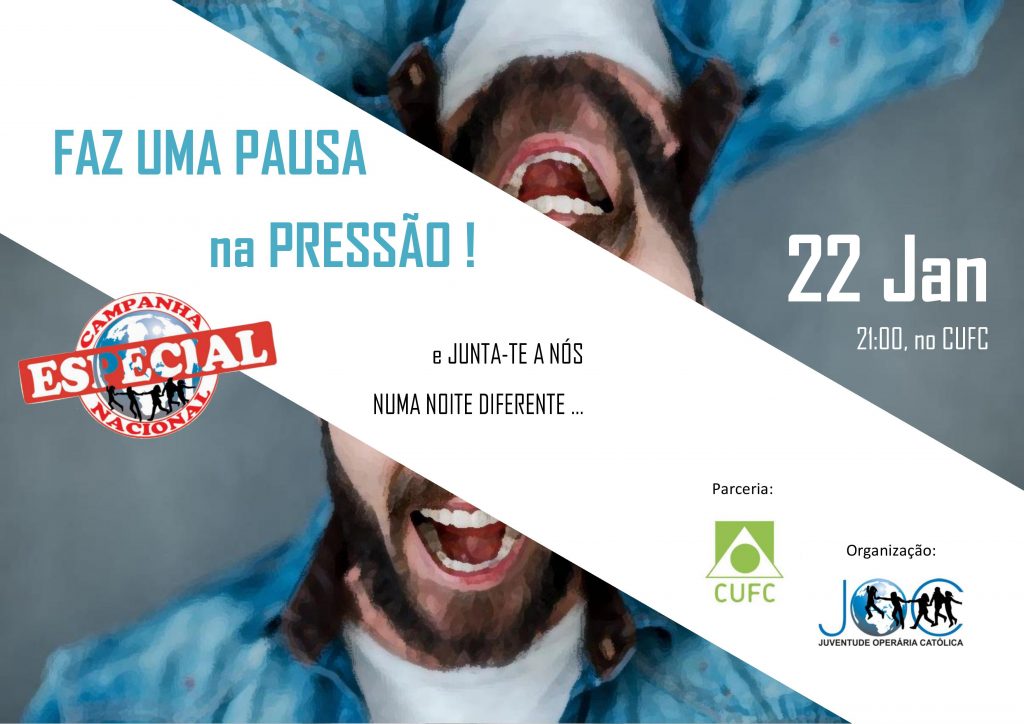 ORAÇÃO JOVEM – Faz uma pausa na Pressão!