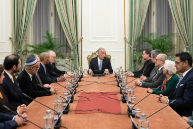 Notícias | Eutanásia: Presidente da República recebeu líderes de confissões religiosas presentes em Portugal