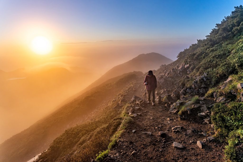 Subindo o Monte [Série I (S. João da Cruz)] 18 – Subida do Monte Carmelo