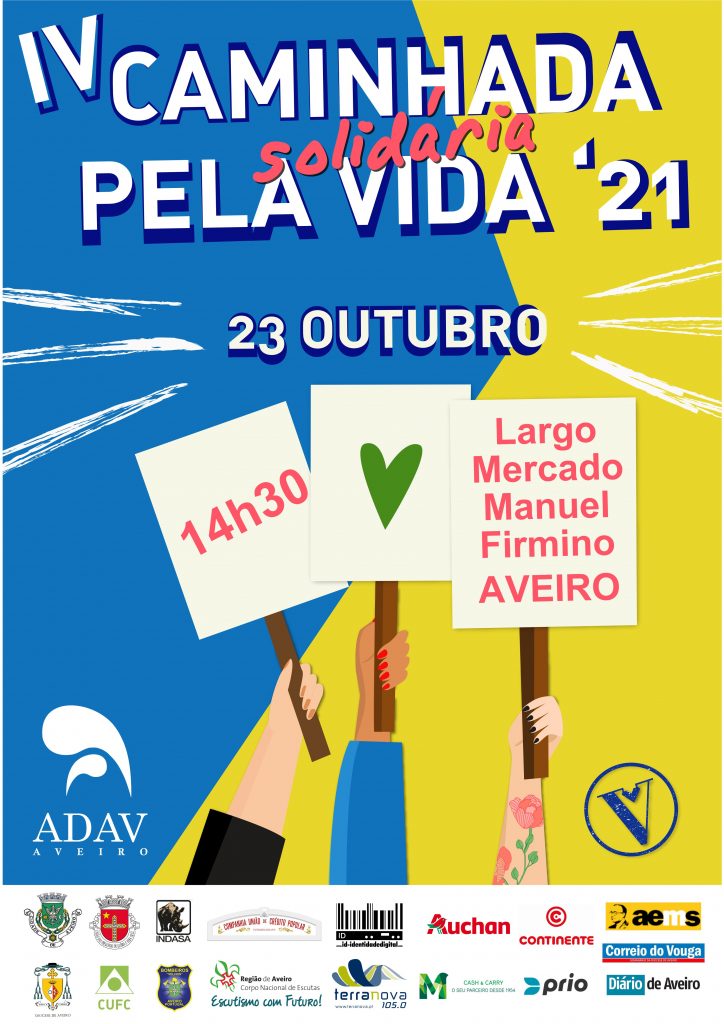 Acontece | IV caminhada solidária pela Vida – Aveiro