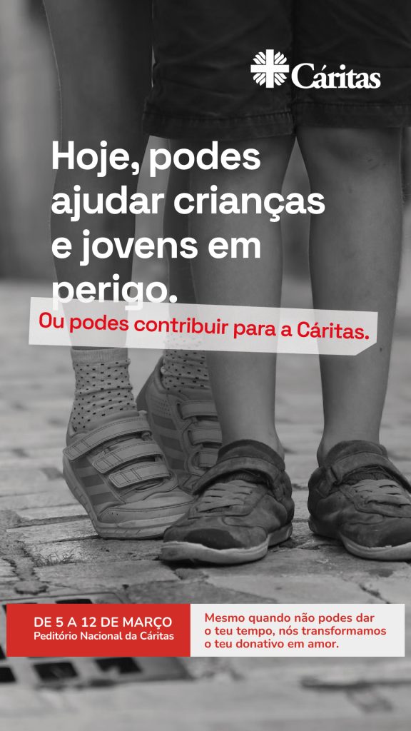 Acontece | Semana Nacional Cáritas com o mote “O Amor que Transforma” – 5 a 12 de março