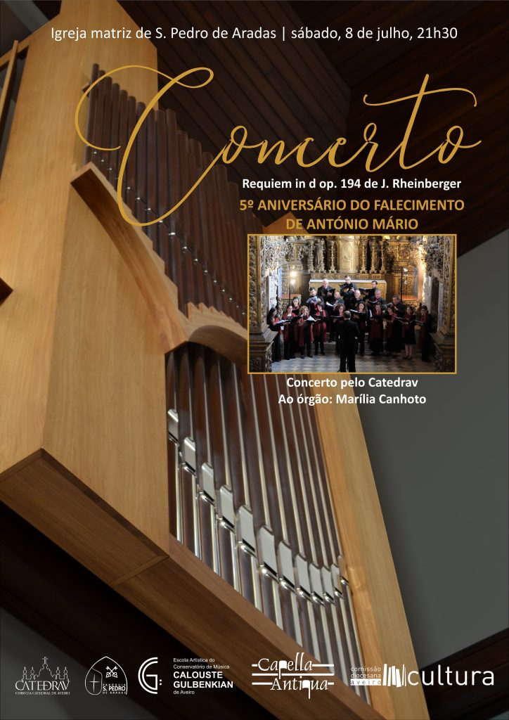 Acontece | Concerto – 5º aniversário do falecimento de António Mário (maestro)