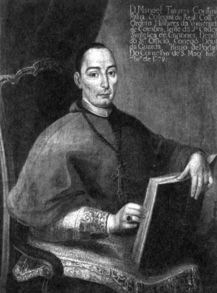 Aveirenses no Episcopado | 13 | D. frei Manuel Tavares Coutinho da Silva – nascido no Couto de Esteves (Sever do Vouga)