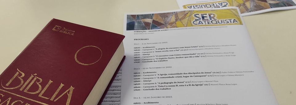 Acontece | Novo curso de formação “Ser Catequista”