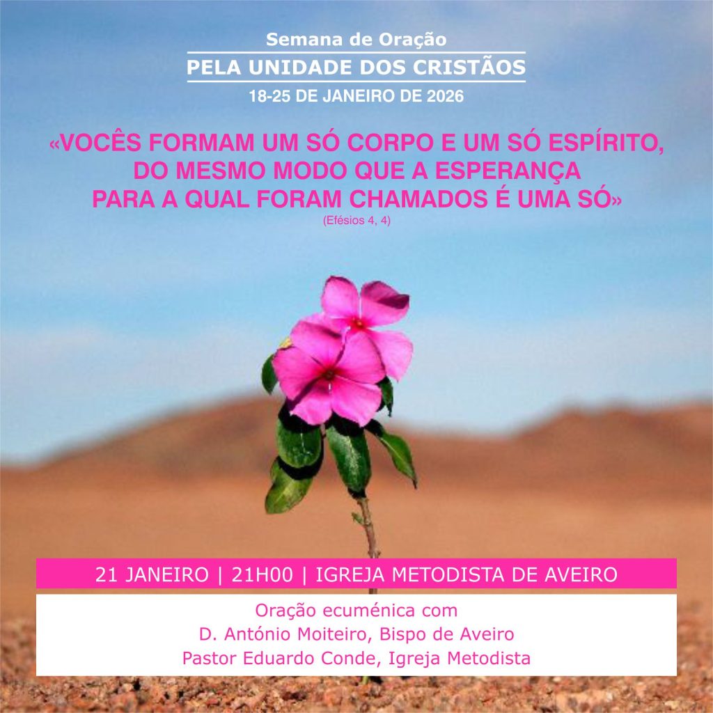 Acontece | SEMANA DE ORAÇÃO PELA UNIDADE DOS CRISTÃOS