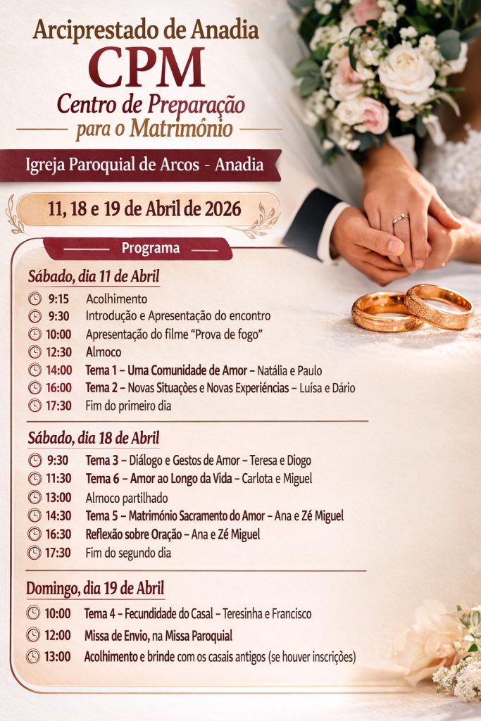 Da Serra ao Mar | Anadia: Atividade de preparação para o matrimónio