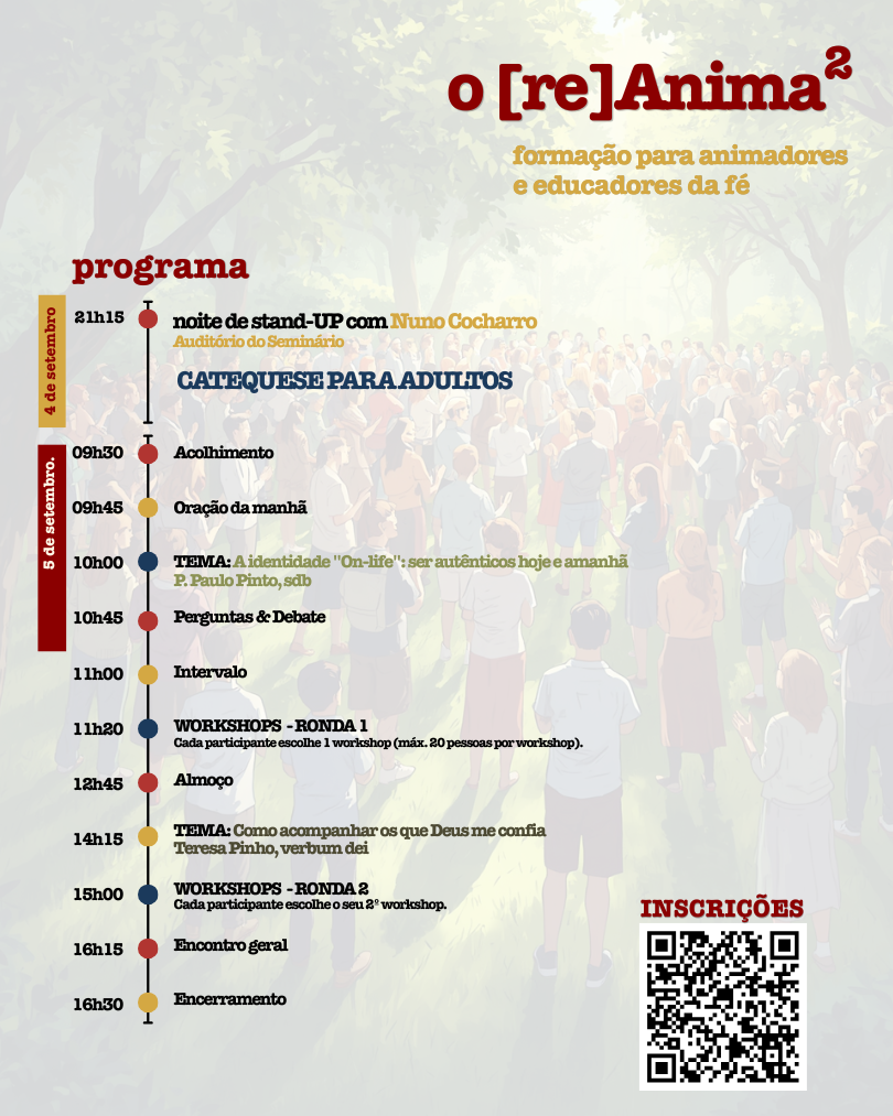 Acontece | Serviço Diocesano da Pastoral das Vocações: segunda edição do [re]Anima²