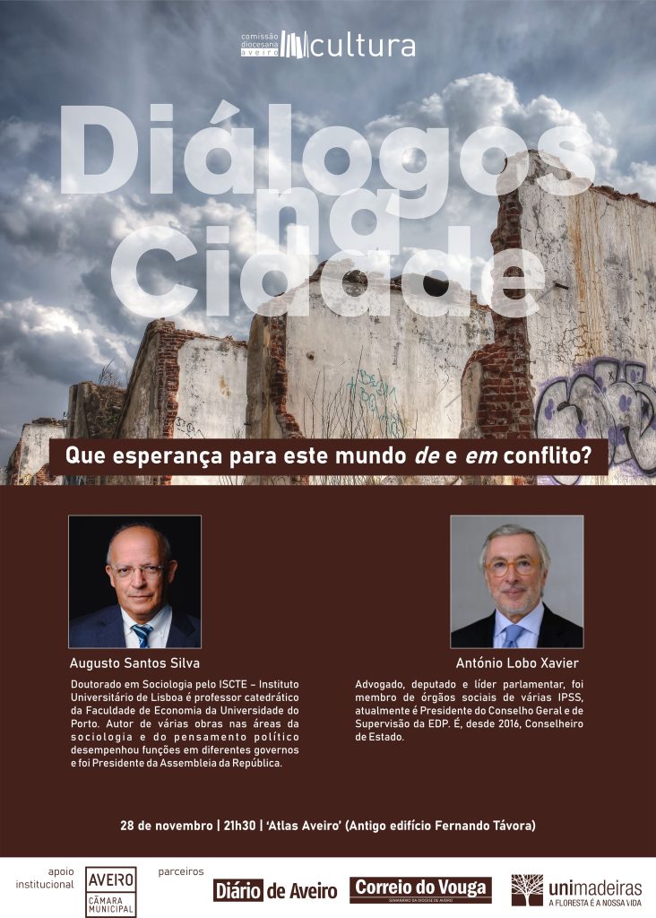 ‘Diálogo na cidade’: ‘Que esperança para este mundo de e em conflito?’